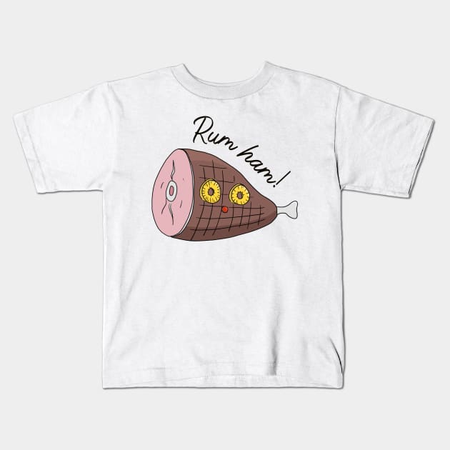 Rum ham - it's always sunny Kids T-Shirt by ktmthrs